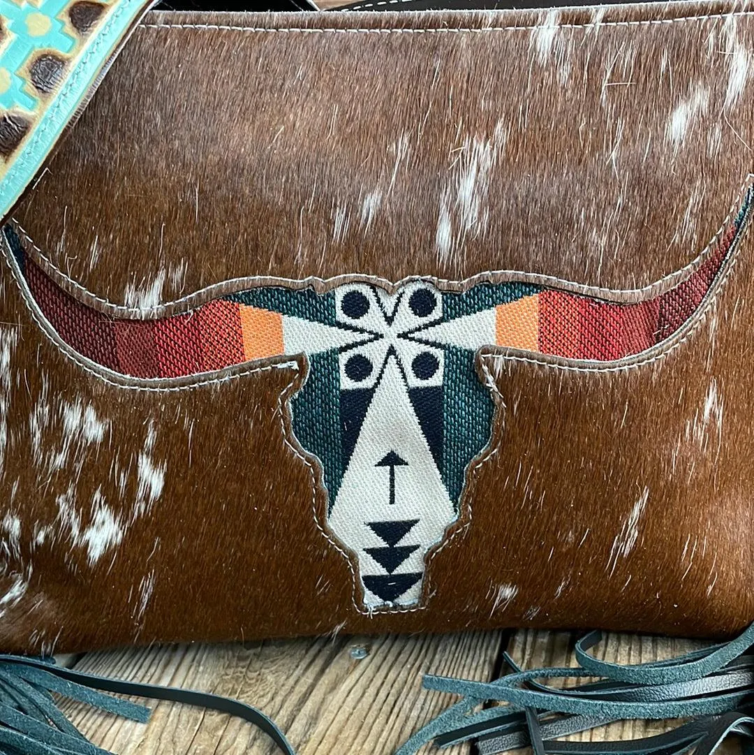 004 Maren - Longhorn w/ Pendleton Skull Design