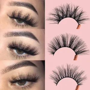 3 Pairs Mixed Faux Mink Layered False Eyelashes