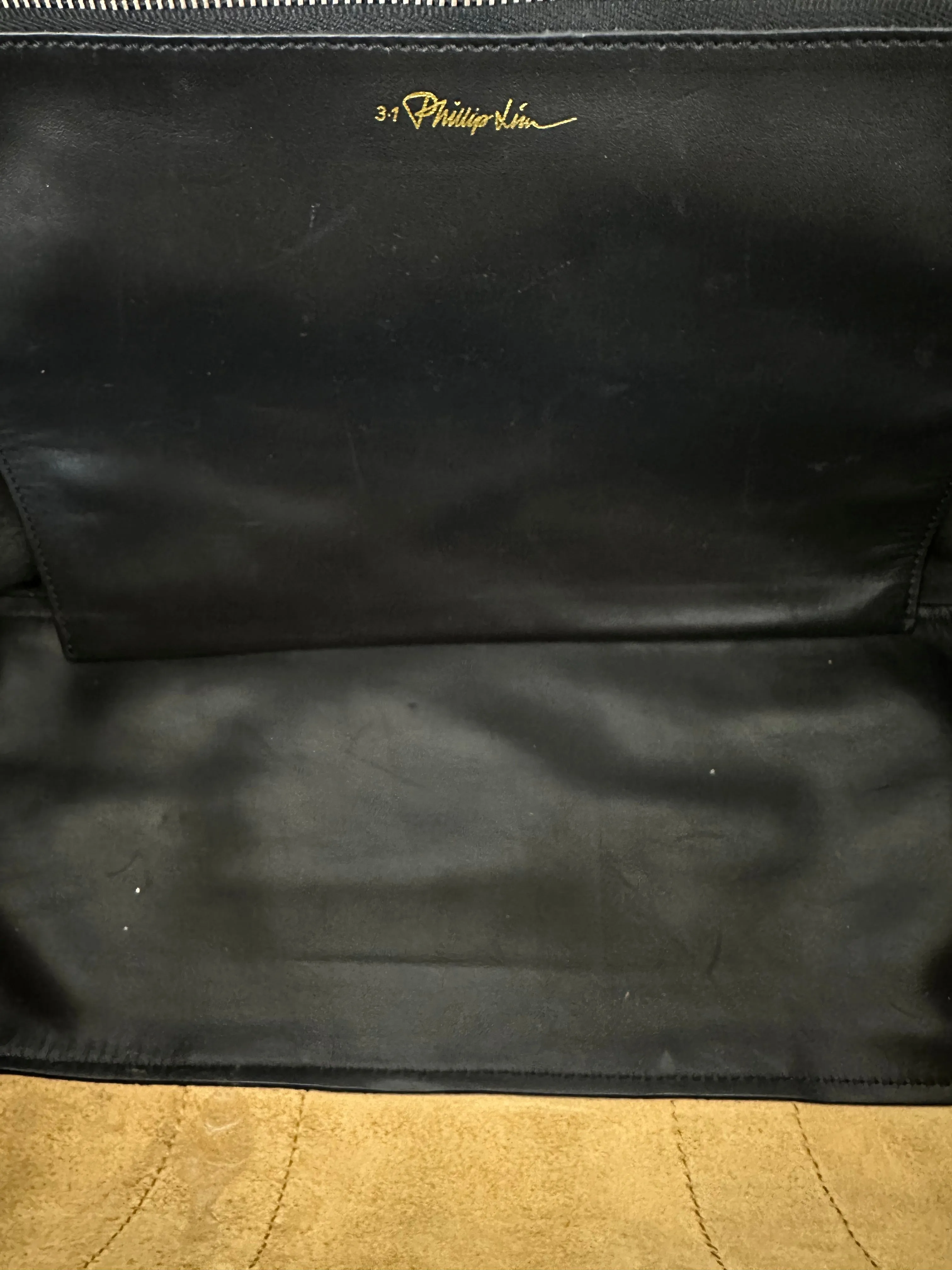 3.1 Philip Lim Leather Colorblock Tote