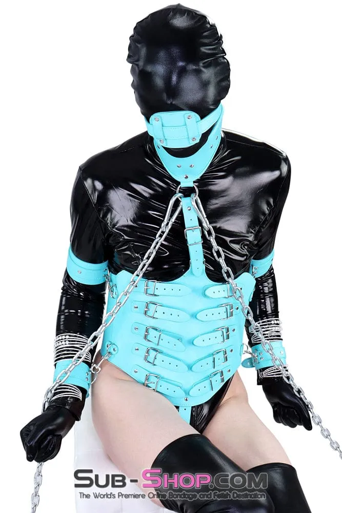 3442RS-SIS      Dominatrix Sissy Venus Sissy Slut Training Crossdressing Corset with Detachable Restraints