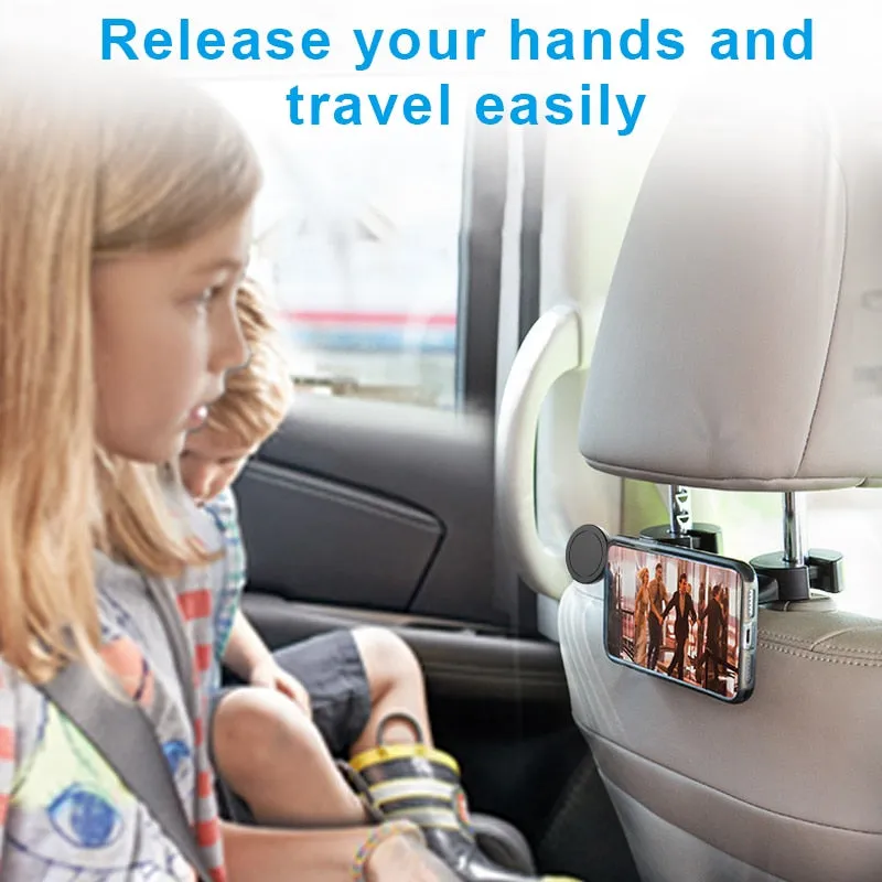 360° Magnetic Car Back Seat Phone Holder