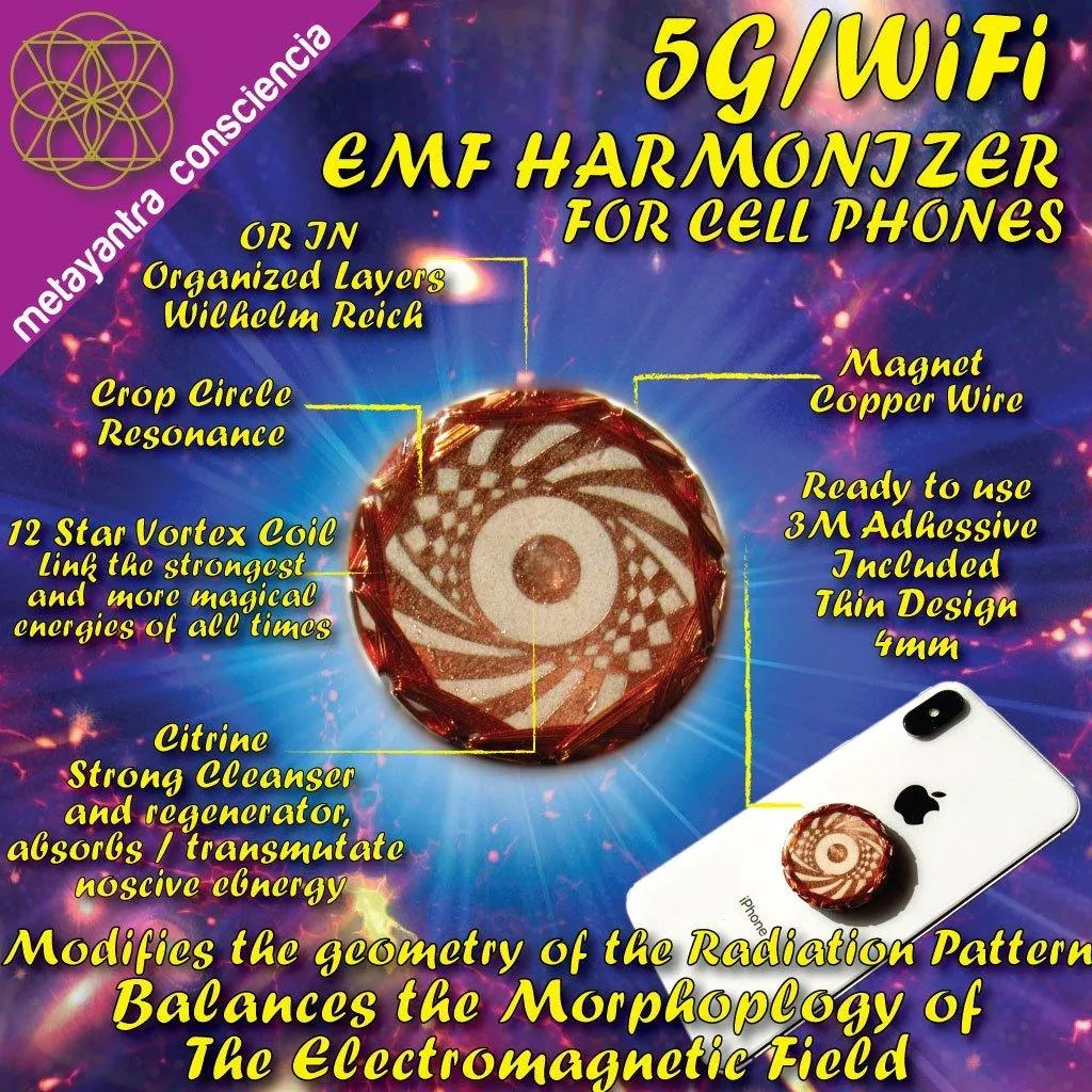 5G EMF Harmonizer: Protect from Radiation for Phones & WiFi