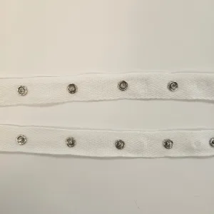 7/8" White Snap Tape