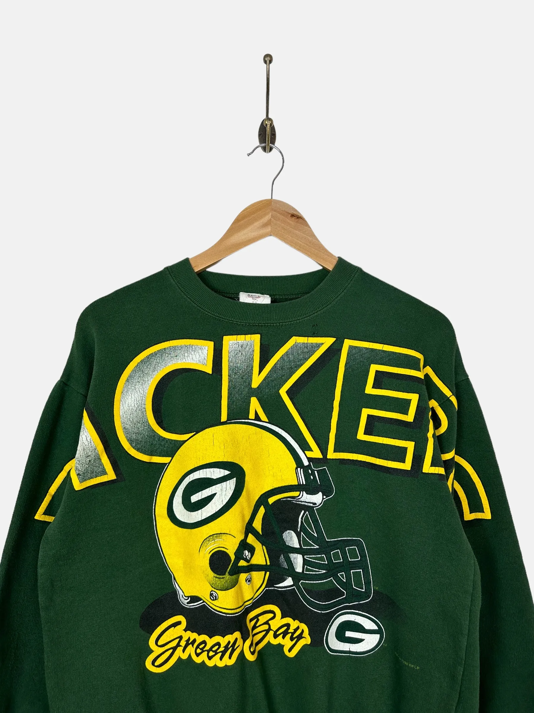 90's Green Bay Packers NFL Embroidered Vintage Sweatshirt Size 8
