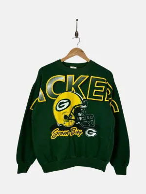 90's Green Bay Packers NFL Embroidered Vintage Sweatshirt Size 8