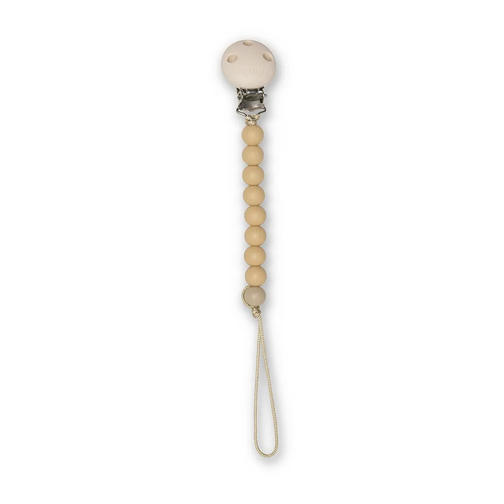 Abel pacifier strap - Honey