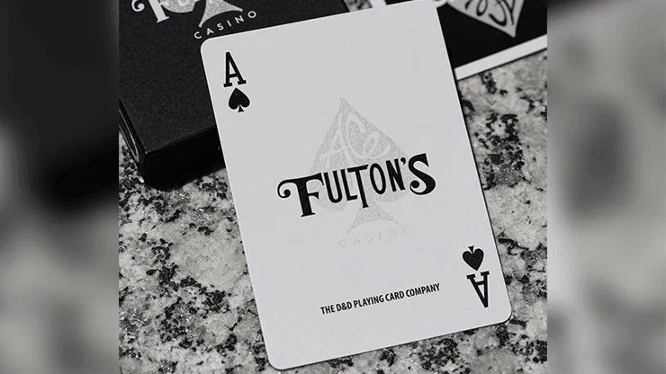 Ace Fulton's Casino Black Playing Cards by Dan & Dave