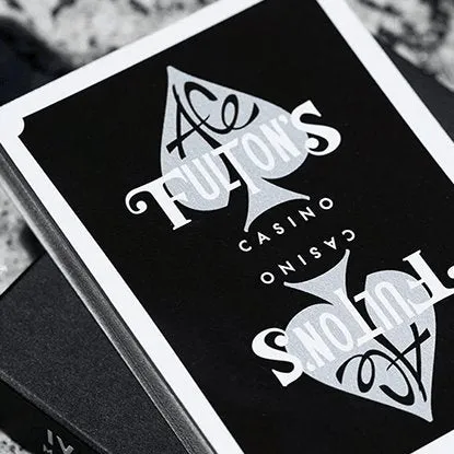 Ace Fulton's Casino Black Playing Cards by Dan & Dave