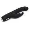 Adam & Eve The Midnight Rabbit Vibrator - Black