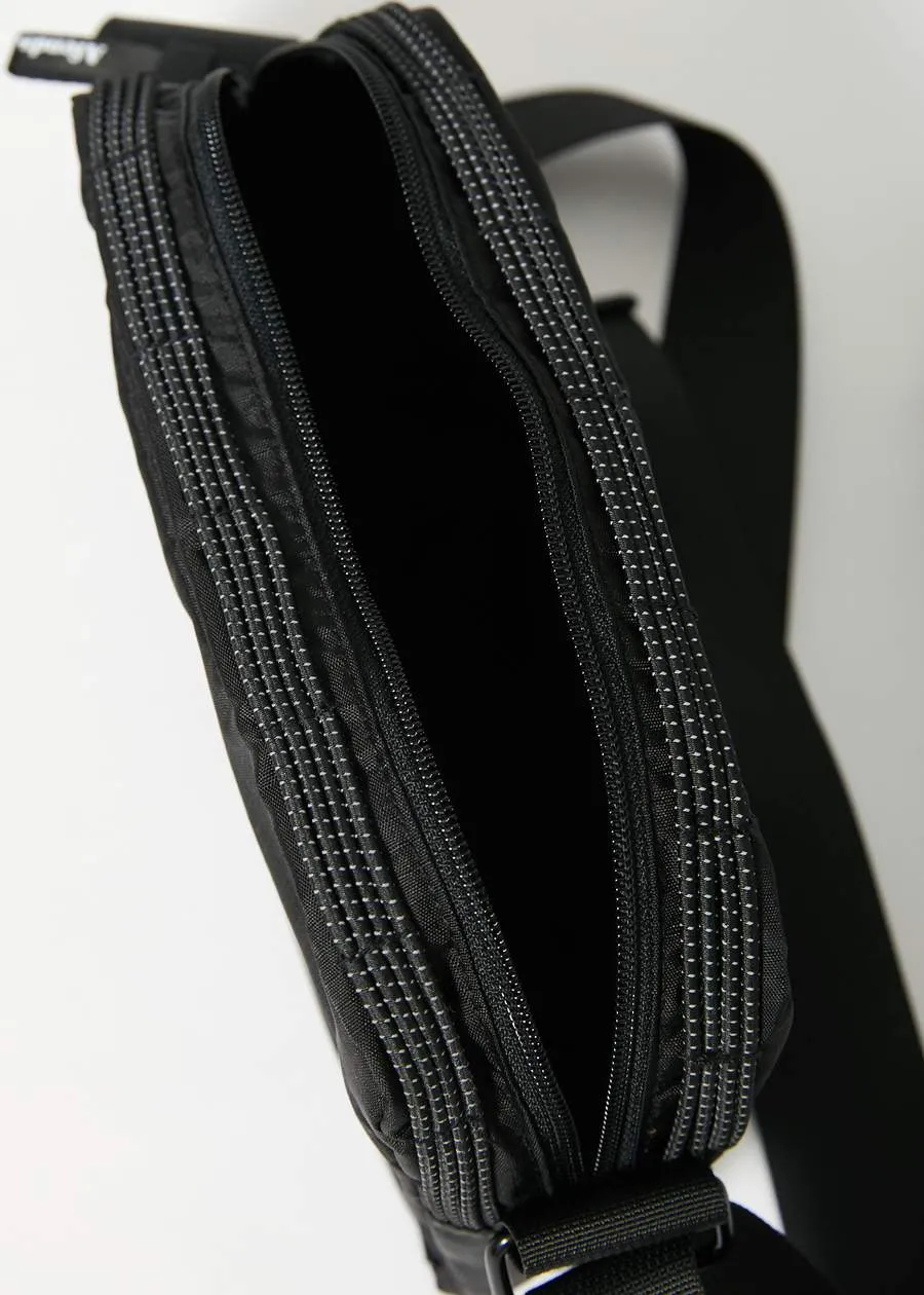 AFENDS STRRETLIGHTS RECYCLED POUCH BAG BLACK