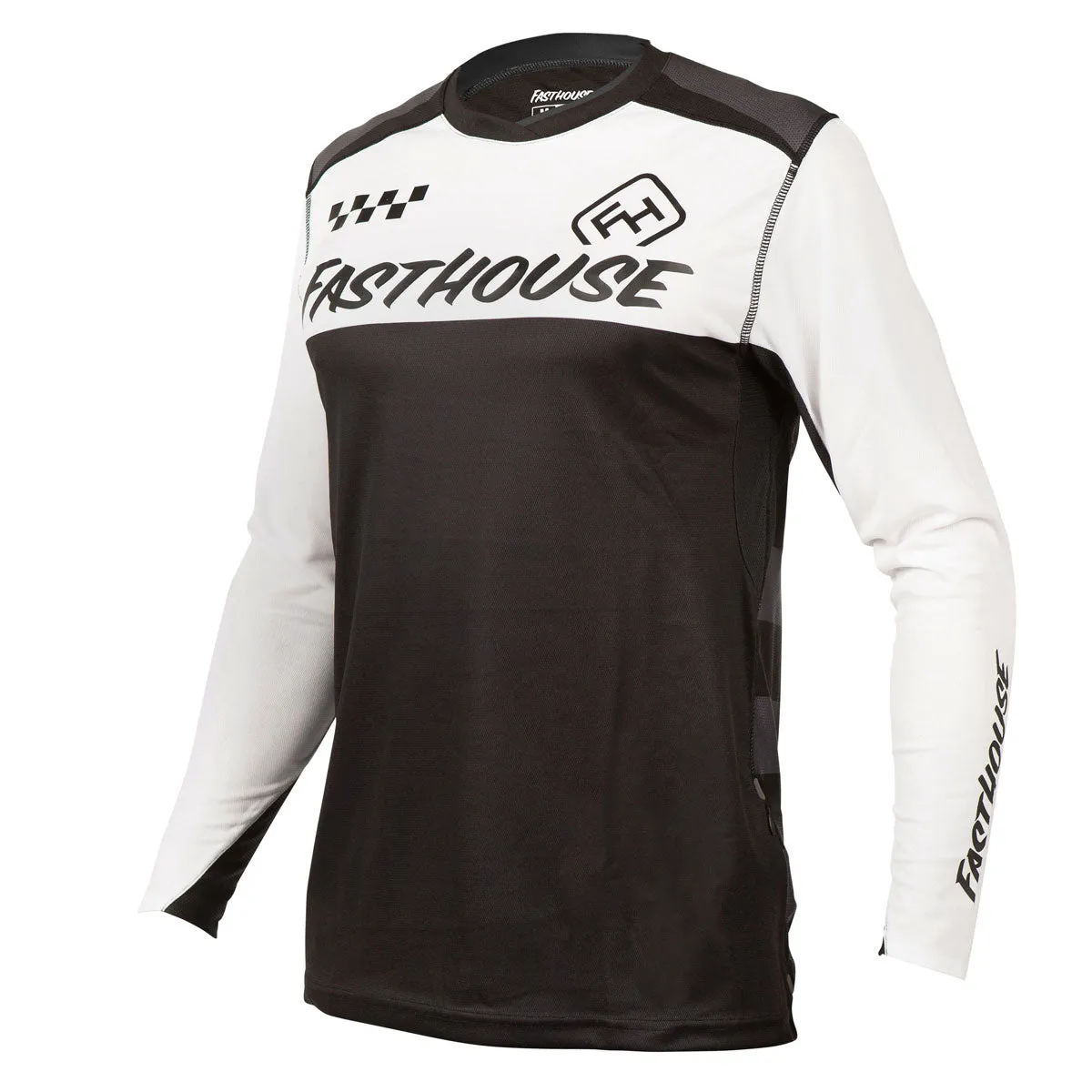Alloy Block LS Jersey - White/Black