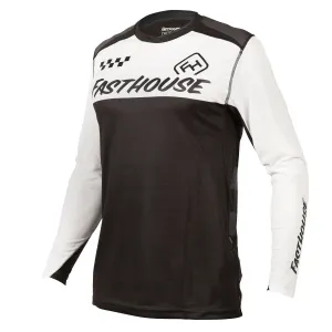 Alloy Block LS Jersey - White/Black
