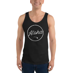 Aloha Tribe Script Logo Unisex Tank Top