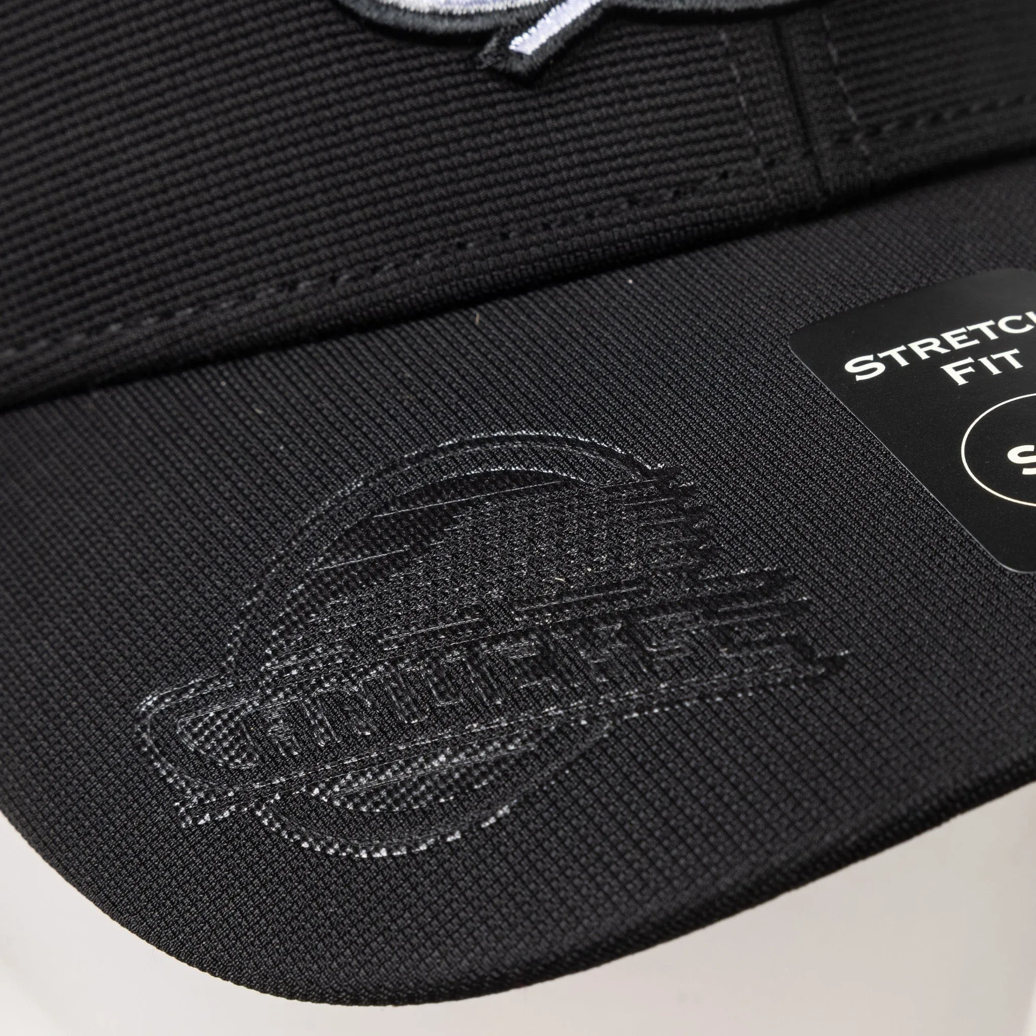 American Needle NHL E-Boss Platinum Stretch Hat -  Vancouver Canucks Skate