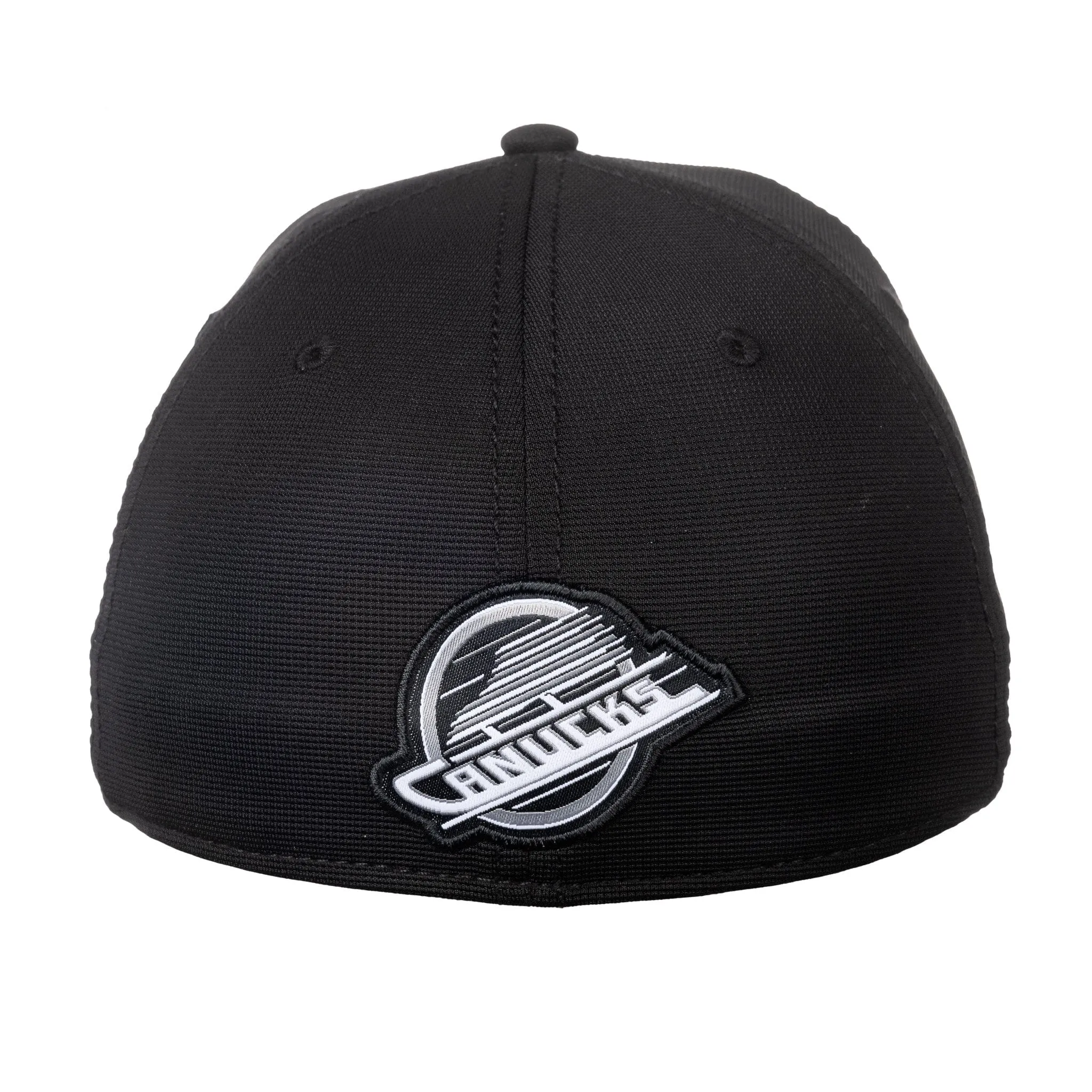 American Needle NHL E-Boss Platinum Stretch Hat -  Vancouver Canucks Skate
