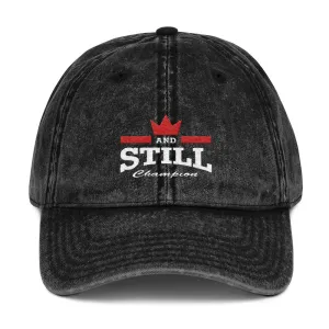 And Still Champion™ embroidered vintage baseball cap