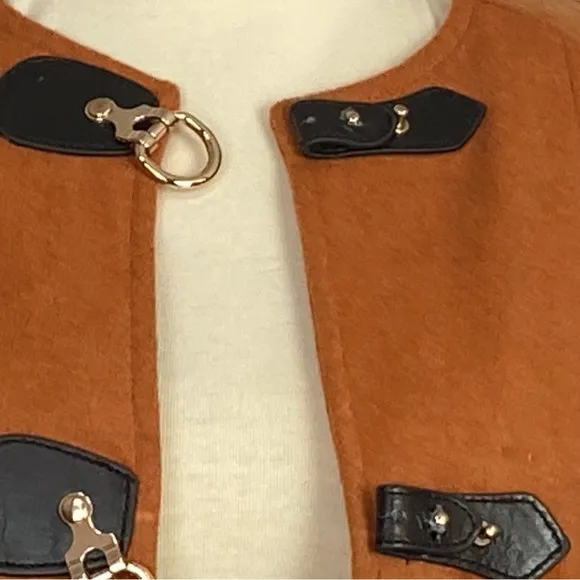 Anthropologie Oak Moon Toggle Coat