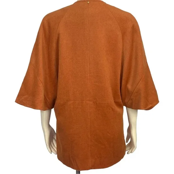 Anthropologie Oak Moon Toggle Coat
