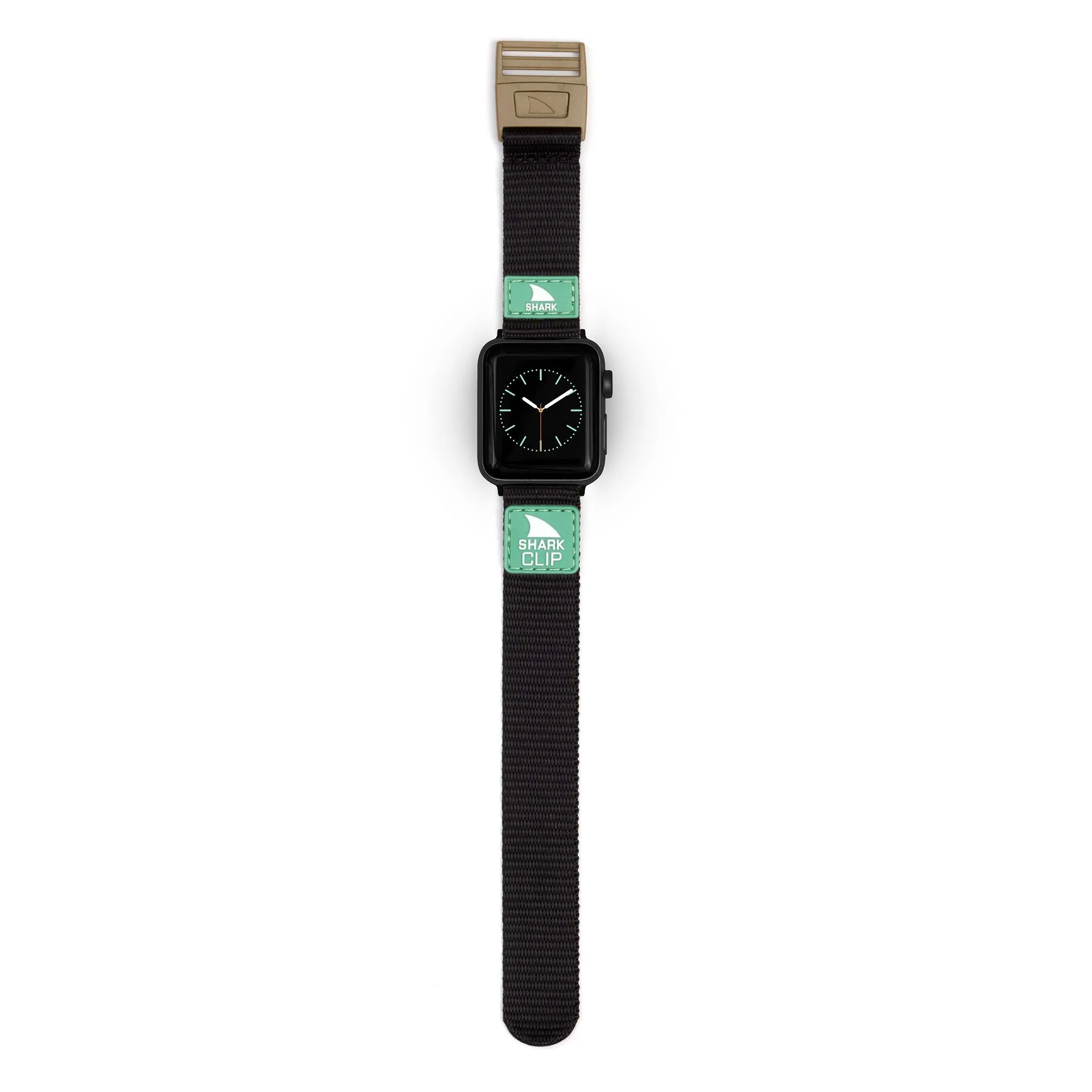 APPLE WATCH™ CLIP STRAP BLACK/MINT