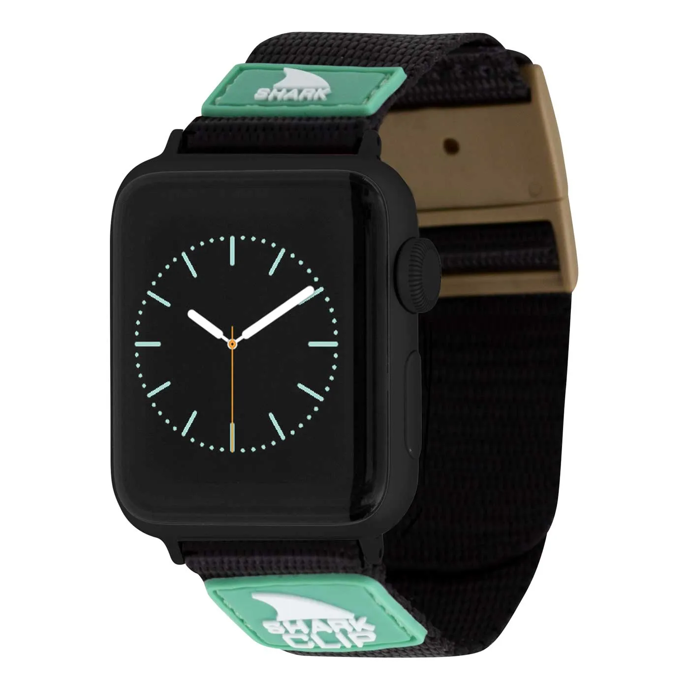 APPLE WATCH™ CLIP STRAP BLACK/MINT