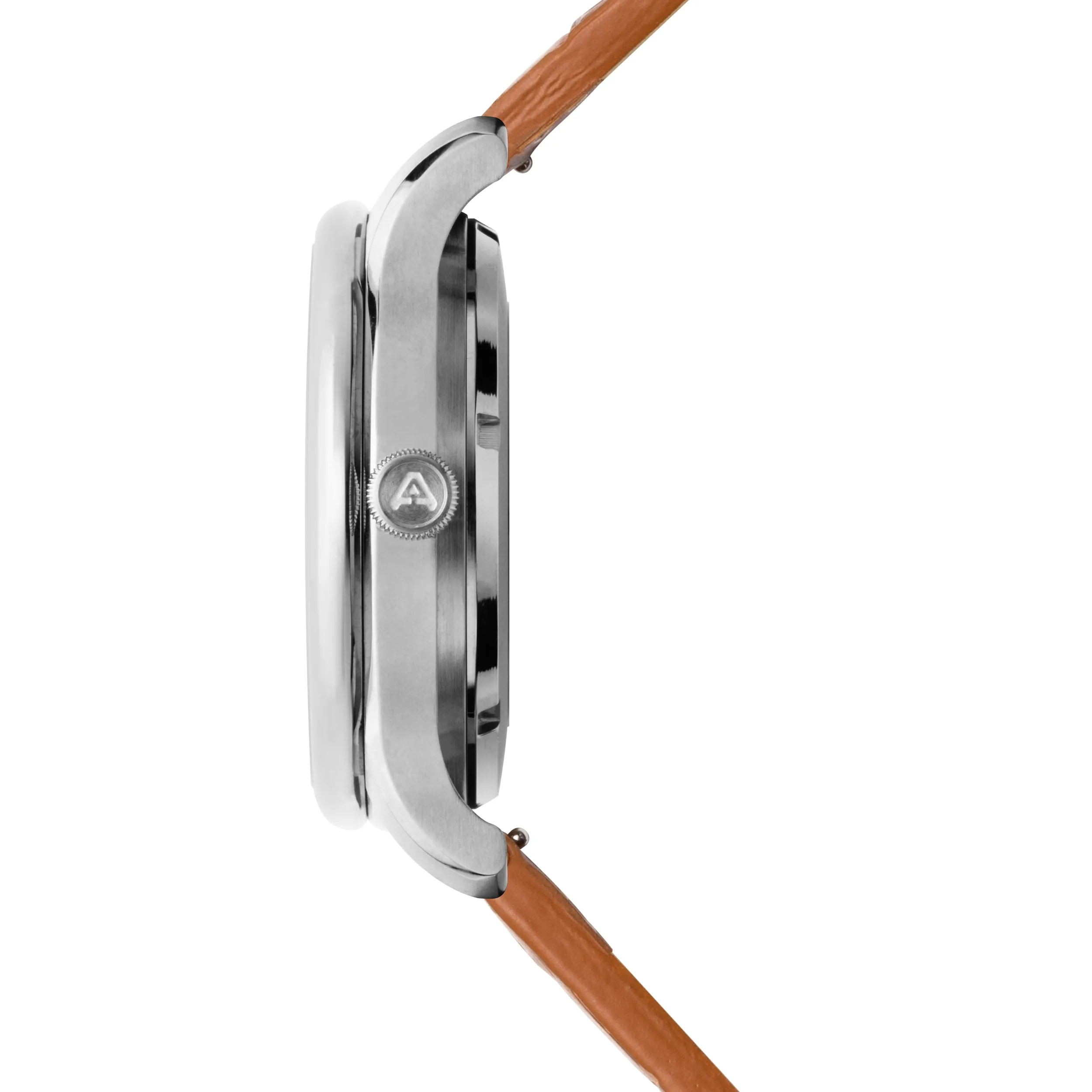 Archer Automatic Silver Tan Navy