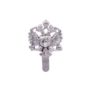 Army, Queens Dragoon Guards, Soldiers Cap Metal Badge