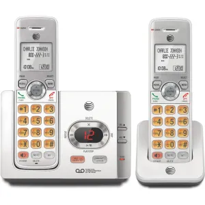 AT&T EL52215 DECT 6.0 Cordless Phone - Silver, Black