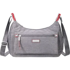 Baggallini Out And About Bagg With RFID Phone Wristlet Stone Nylon