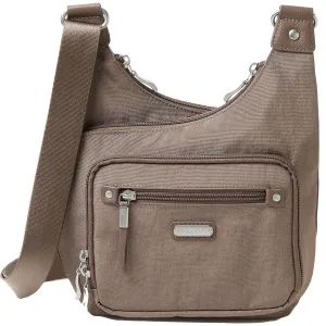 Baggallini RFID Cross City Bagg Portobello Shimmer Nylon