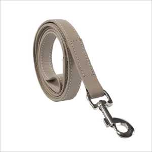 Baker & Bray Sustainable Designer Leather Dog Lead | Ash