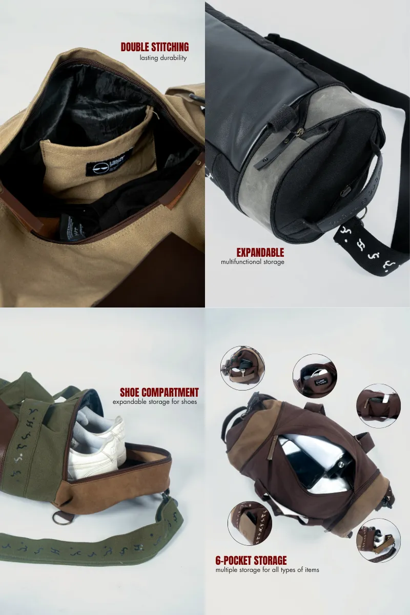 BAYBAYIN DUFFLE BAG | BAGAHE 1.0