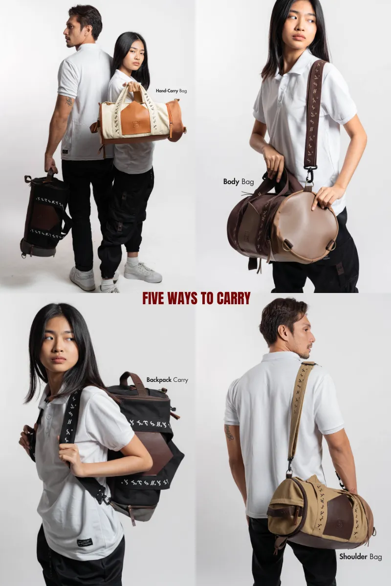 BAYBAYIN DUFFLE BAG | BAGAHE 1.0