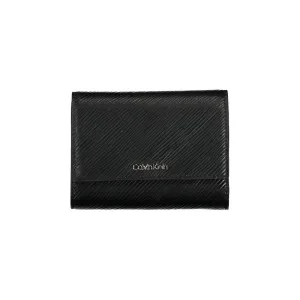Black Polyethylene Women Wallet