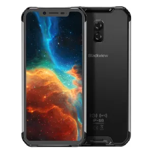 Blackview 2019 BV9600 4GB 64GB 6.21"" 19:9 AMOLED 5580mAh Rugged Smartphone Silver