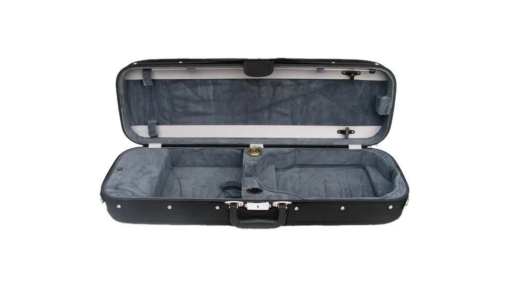Bobelock 1002 Wooden Oblong Violin Case  - Suspension 4/4