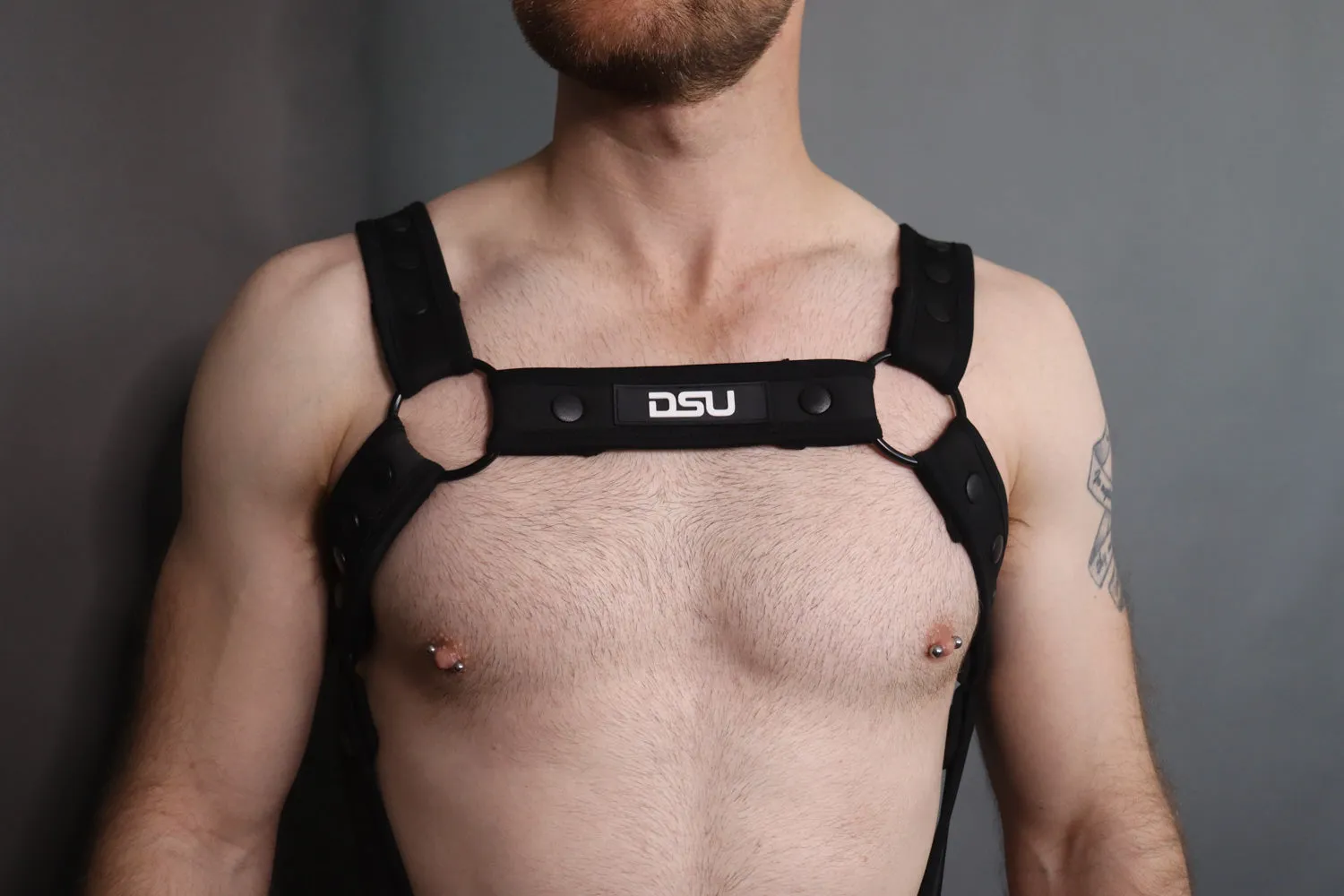 BOLD Harness & Jock Bundle - Black   FREE Socks