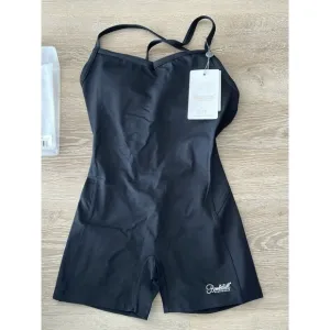 Bombshell Sports Wear Sculpted BodySuit Shorts Black Size M Brand New