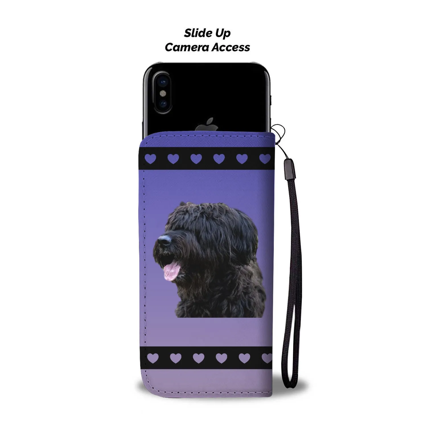 Briard Phone Case Wallet