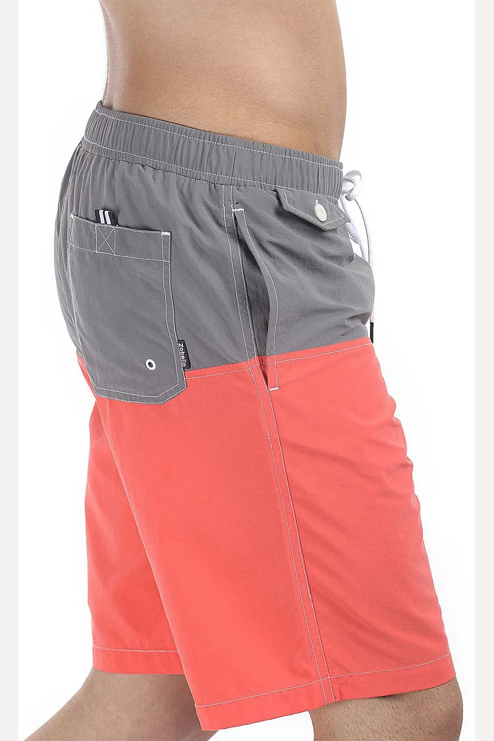 Bright Color Block With 9'' Inseam