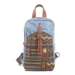 Brixton Messenger Unisex Cross Bag-Blue
