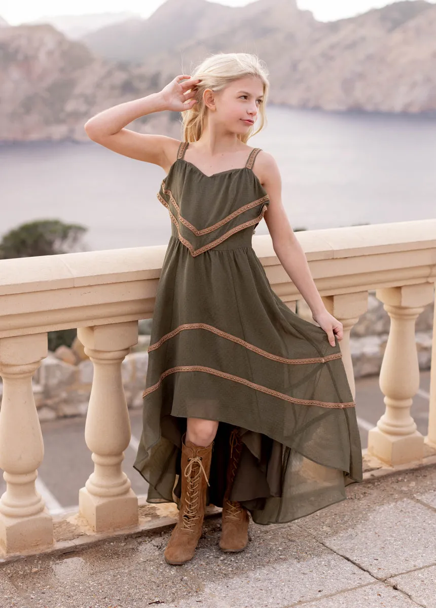 Bryanda Dress in Olive