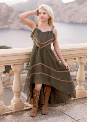 Bryanda Dress in Olive