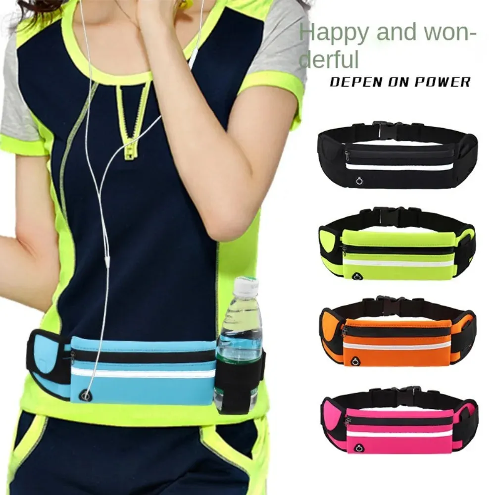 Bum Bag Sport Waist Bags for Women Men Pouch Fanny Pack Travel Running Belt Zip Sport Bags Waist Running Bags Sports Phone Bag