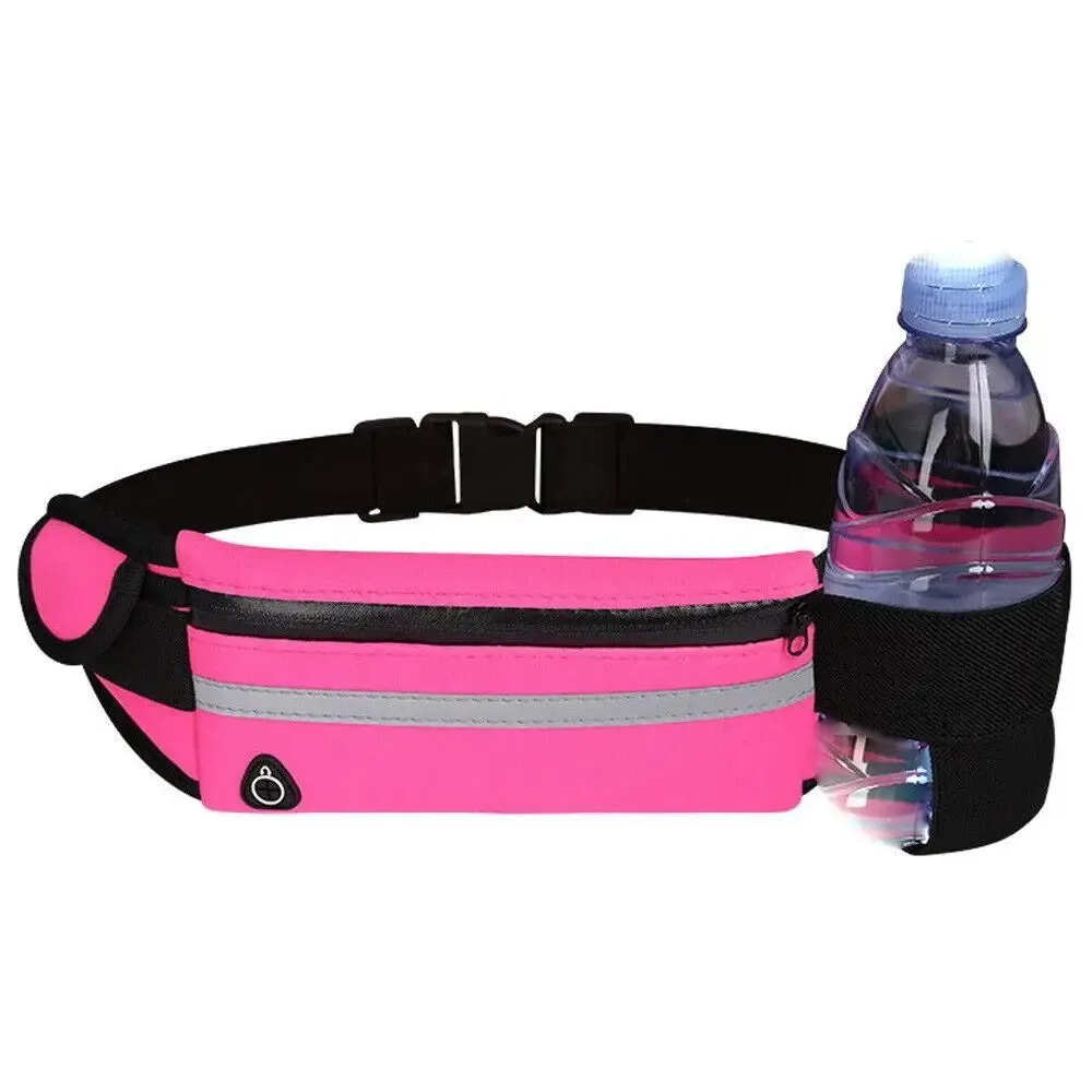 Bum Bag Sport Waist Bags for Women Men Pouch Fanny Pack Travel Running Belt Zip Sport Bags Waist Running Bags Sports Phone Bag