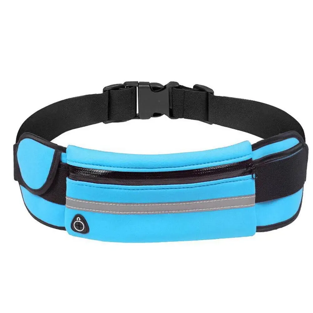Bum Bag Sport Waist Bags for Women Men Pouch Fanny Pack Travel Running Belt Zip Sport Bags Waist Running Bags Sports Phone Bag