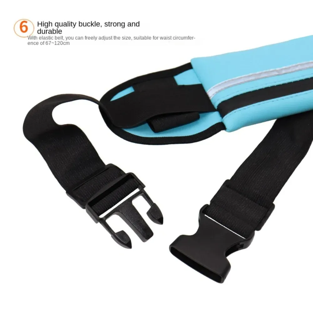 Bum Bag Sport Waist Bags for Women Men Pouch Fanny Pack Travel Running Belt Zip Sport Bags Waist Running Bags Sports Phone Bag