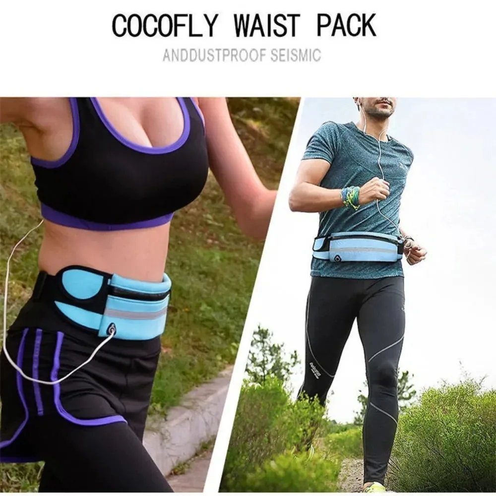Bum Bag Sport Waist Bags for Women Men Pouch Fanny Pack Travel Running Belt Zip Sport Bags Waist Running Bags Sports Phone Bag