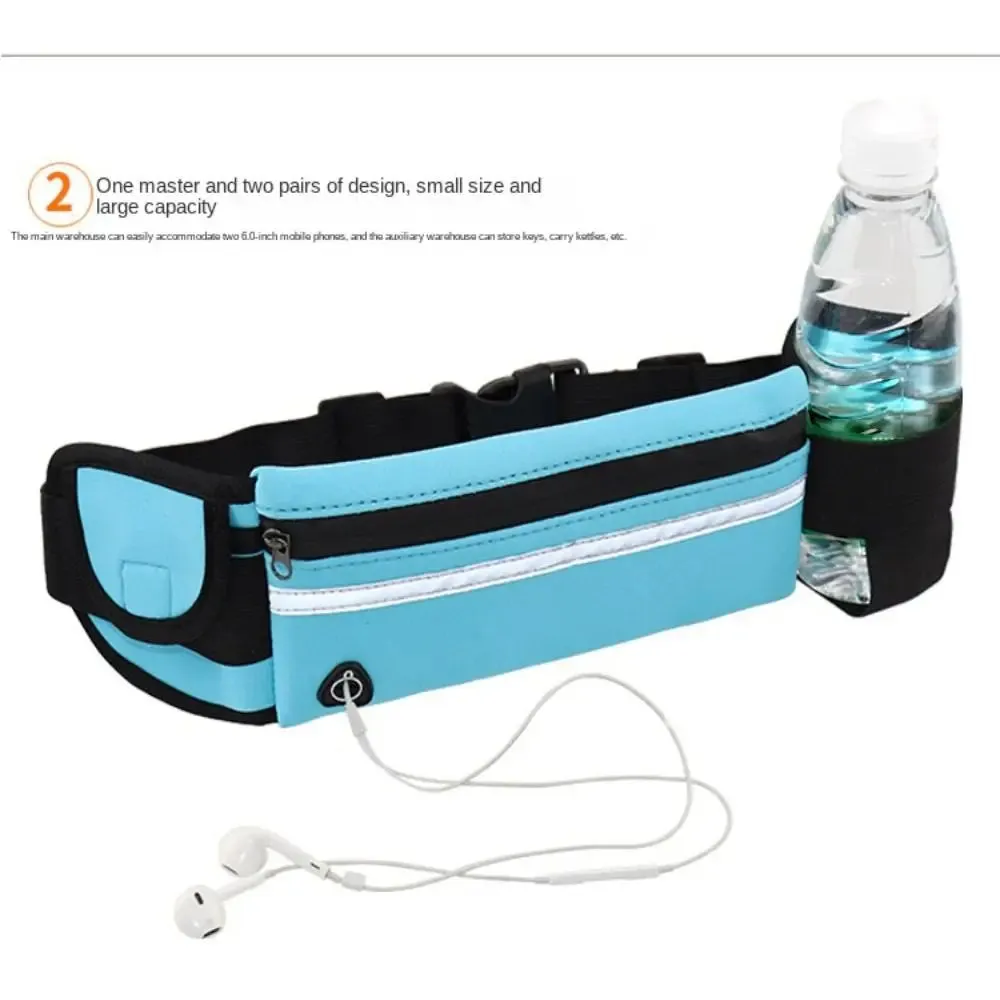 Bum Bag Sport Waist Bags for Women Men Pouch Fanny Pack Travel Running Belt Zip Sport Bags Waist Running Bags Sports Phone Bag