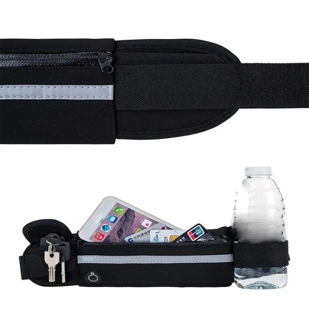 Bum Bag Sport Waist Bags for Women Men Pouch Fanny Pack Travel Running Belt Zip Sport Bags Waist Running Bags Sports Phone Bag