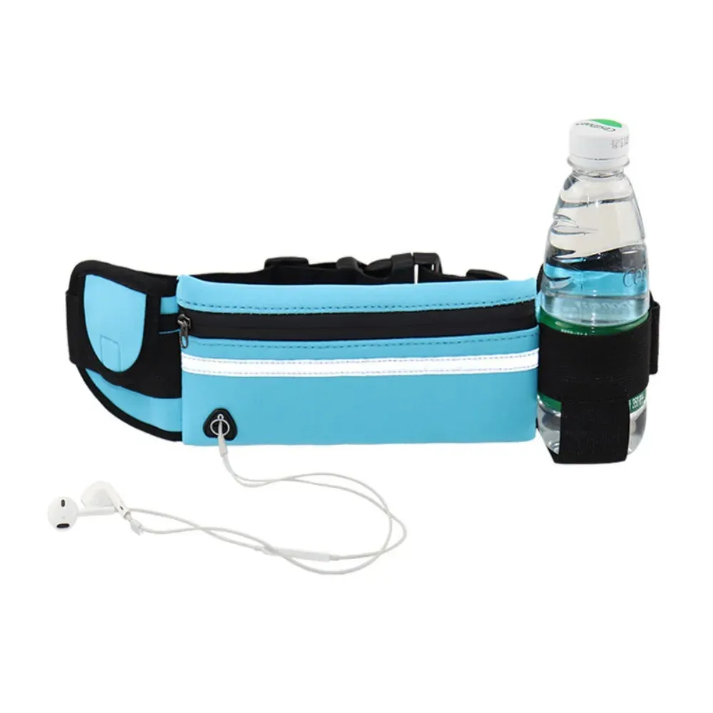 Bum Bag Sport Waist Bags for Women Men Pouch Fanny Pack Travel Running Belt Zip Sport Bags Waist Running Bags Sports Phone Bag